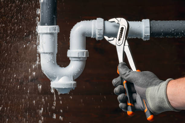 Professional Drain Cleaning technician working in West Medford, MA